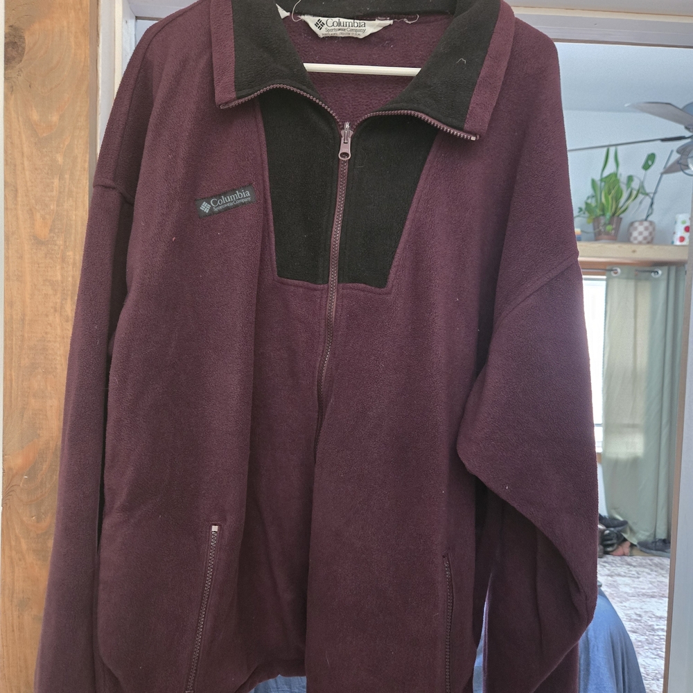 Columbia Men's Deep Purple Fleece Jacket